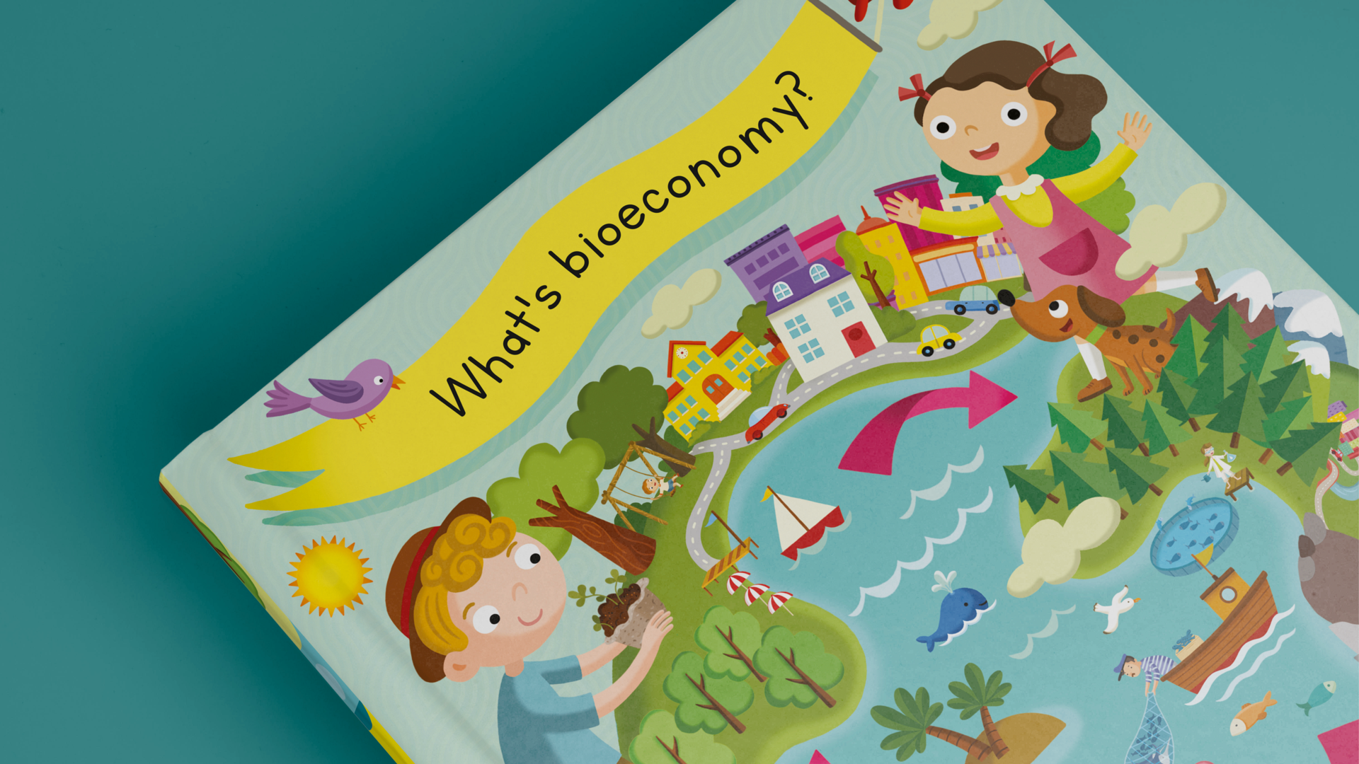 Livro para crianças BIOVOICES - Fullscreen - LOBA.cx